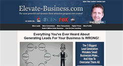 Desktop Screenshot of elevate-business.com